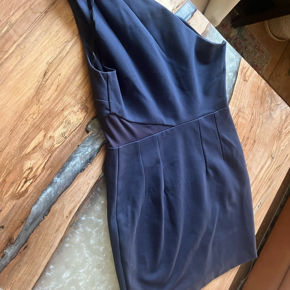 Adorable HALSTON one should above knee stretch dress.